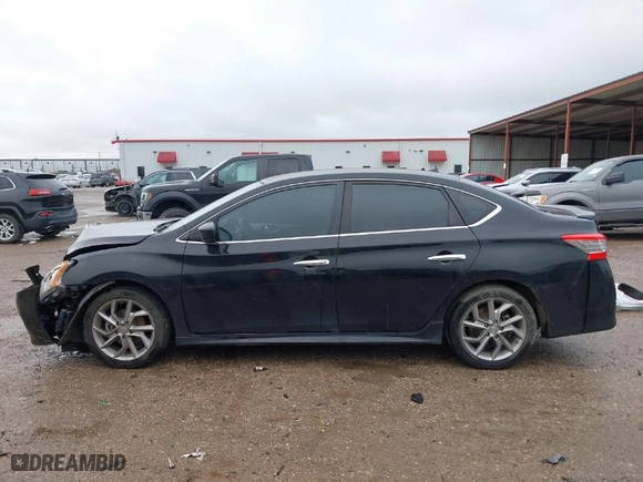2013 Nissan Sentra SR with VIN 3N1AB7AP0DL648596, listed as a IAAI auction lot 41543087 with 149,614 mi miles. Bid and sale history available at carsss.com. Image 15.