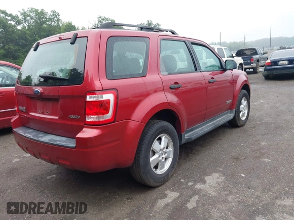 2008 Ford Escape XLS with VIN 1FMCU92Z78KA14569, listed as a IAAI auction lot 42618625 with 185,227 mi miles and . Bid and sale history available at DreamBid. Image 4.