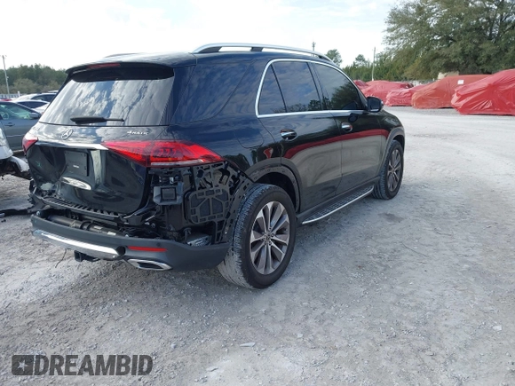 2023 Mercedes-Benz GLE 350 with VIN 4JGFB4KB5PA951787, listed as a IAAI auction lot 41578652 with 22,239 mi miles and . Bid and sale history available at DreamBid. Image 4.
