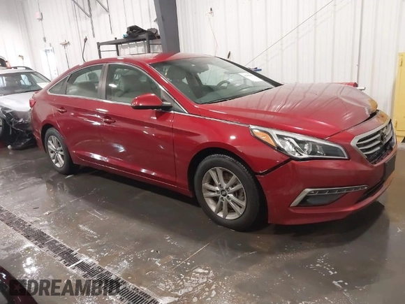 2015 Hyundai Sonata SE with VIN 5NPE24AF8FH003265, listed as a IAAI auction lot 41909096 with 75,453 mi miles and . Bid and sale history available at DreamBid. Image 1.