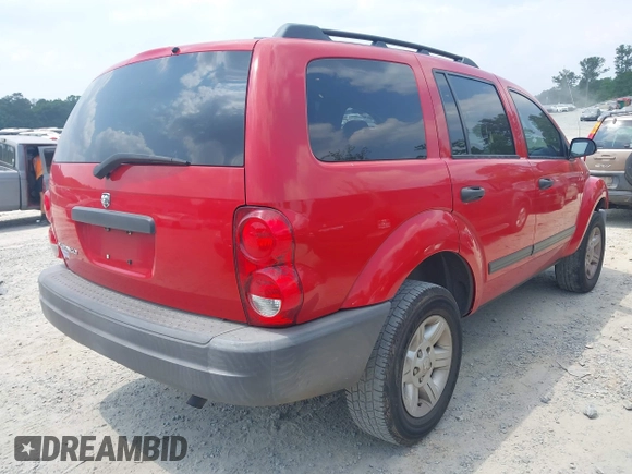 2005 Dodge Durango SXT with VIN 1D4HD38N75F608193, listed as a IAAI auction lot 42409497 with 195,339 mi miles and . Bid and sale history available at DreamBid. Image 4.