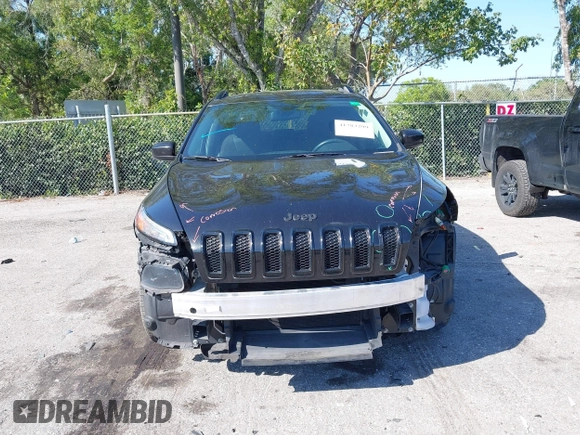2016 Jeep Cherokee Latitude with VIN 1C4PJLCB6GW184264, listed as a IAAI auction lot 41783299 with 187,767 mi miles. Bid and sale history available at carsss.com. Image 6.