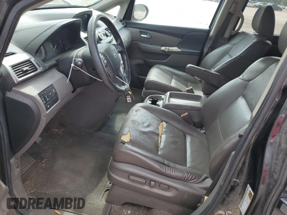 2014 Honda Odyssey EX-L with VIN 5FNRL5H69EB066107, listed as a Copart auction lot 57449255 with 172,833 mi miles and Clean title. Bid and sale history available at DreamBid. Image 7.