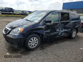 2009 Honda Odyssey EX-L with VIN 5FNRL38789B011277, listed as a Copart auction lot 55097454 with 80,532 mi miles and Clean Title. Bid and sale history available at carsss.com. Image 1.