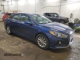 2018 Hyundai Sonata SE with VIN 5NPE24AF3JH707558, listed as a Copart auction lot 54739115 with 55,417 mi miles and Salvage Title. Bid and sale history available at carsss.com. Image 4.