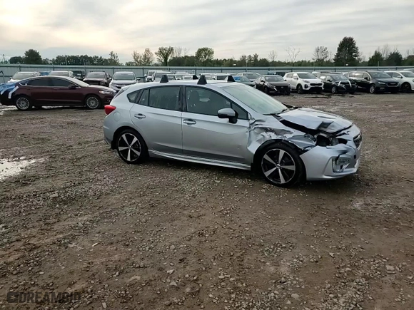 2017 Subaru Impreza Sport with VIN 4S3GTAK6XH1739220, listed as a Copart auction lot 73512384 with 102,156 mi miles and Salvage Title. Bid and sale history available at carsss.com. Image 13.