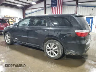 2011 Dodge Durango R/T with VIN 1D4SE6GT1BC683117, listed as a Copart auction lot 81585924 with 143,713 mi miles and Clean title. Bid and sale history available at DreamBid. Image 2.