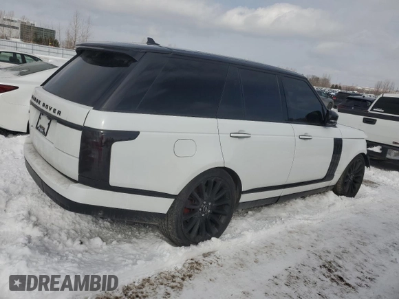 2016 Land Rover Range Rover Autobiography with VIN SALGV2EF0GA248125, listed as a Copart auction lot 43666615 with 150,210 mi miles and Clean Title. Bid and sale history available at DreamBid. Image 3.