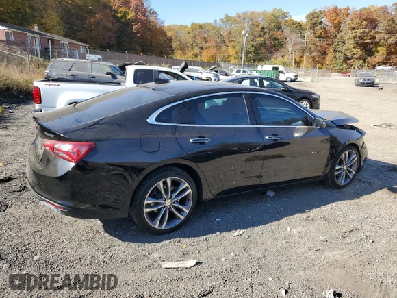 2022 Chevrolet Malibu Premier with VIN 1G1ZE5SX1NF209034, listed as a Copart auction lot 78786664 with 38,640 mi miles and Salvage Title. Bid and sale history available at DreamBid. Image 3.