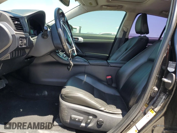 2013 Lexus CT 200h with VIN JTHKD5BH4D2155818, listed as a Copart auction lot 54844975 with 298,064 mi miles and Salvage title. Bid and sale history available at DreamBid. Image 7.
