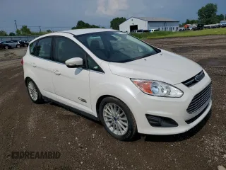 2016 Ford C-Max Energi SEL with VIN 1FADP5CU2GL119952, listed as a Copart auction lot 59575884 with 76,790 mi miles and Salvage Title. Bid and sale history available at carsss.com. Image 4.