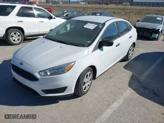 2018 Ford Focus S with VIN 1FADP3E22JL277912, listed as a IAAI auction lot 41619108 with 55,650 mi miles. Bid and sale history available at carsss.com. Image 2.