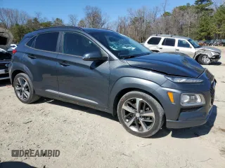 2019 Hyundai Kona Limited with VIN KM8K3CA50KU387412, listed as a Copart auction lot 50566095 with 124,779 mi miles and Salvage Title. Bid and sale history available at carsss.com. Image 4.