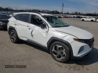 2022 Hyundai Tucson SEL with VIN 5NMJCCAE4NH029922, listed as a Copart auction lot 50301685 with 92,345 mi miles and Salvage Title. Bid and sale history available at carsss.com. Image 4.