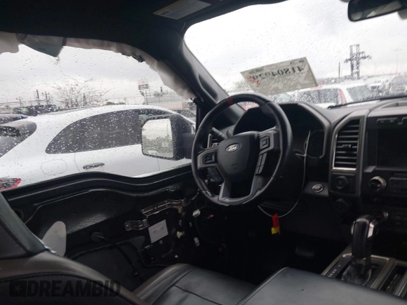 2017 Ford F-150 Raptor with VIN 1FTFW1RG1HFA99810, listed as a IAAI auction lot 41804929 with 112,926 mi miles and . Bid and sale history available at carsss.com. Image 5.