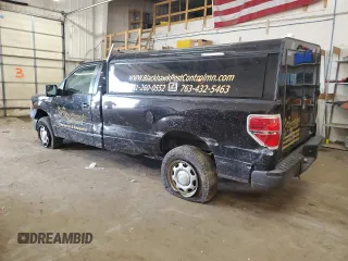 2014 Ford F-150 XL with VIN 1FTMF1EM3EKE99275, listed as a Copart auction lot 48309175 with 213,384 mi miles and Salvage Title. Bid and sale history available at carsss.com. Image 2.