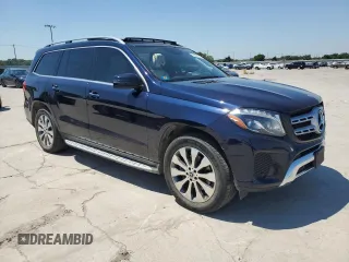 2019 Mercedes-Benz GLS 450 with VIN 4JGDF6EE6KB240051, listed as a Copart auction lot 58522094 with 29,795 mi miles and Salvage Title. Bid and sale history available at DreamBid. Image 4.
