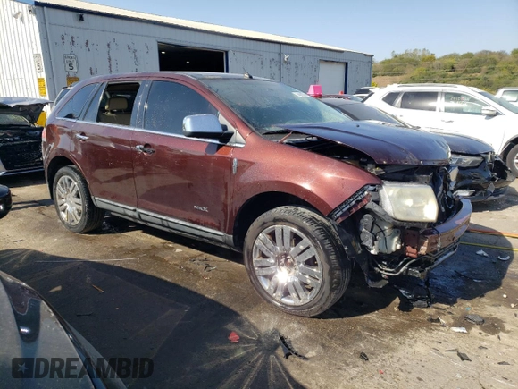 2009 Lincoln MKX with VIN 2LMDU68C79BJ04519, listed as a Copart auction lot 74599384 with 151,188 mi miles and Salvage Title. Bid and sale history available at carsss.com. Image 4.