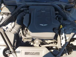2017 Genesis G80 3.8L with VIN KMHGN4JE1HU195673, listed as a IAAI auction lot 41848806 with 147,327 mi miles. Bid and sale history available at carsss.com. Image 10.