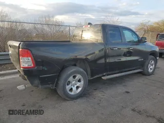 2020 Ram 1500 Big Horn with VIN 1C6RREBT3LN210589, listed as a Copart auction lot 89360805 with 54,807 mi miles and Salvage Title. Bid and sale history available at carsss.com. Image 3.