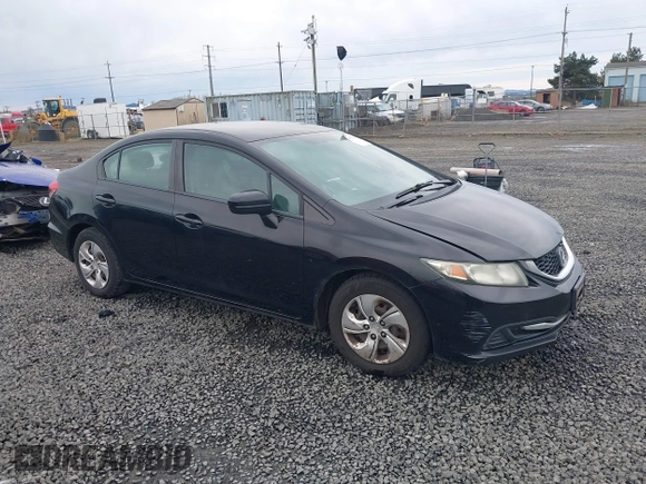 2015 Honda Civic LX with VIN 2HGFB2F50FH525049, listed as a IAAI auction lot 41827756 with 115,880 mi miles and . Bid and sale history available at DreamBid. Image 1.