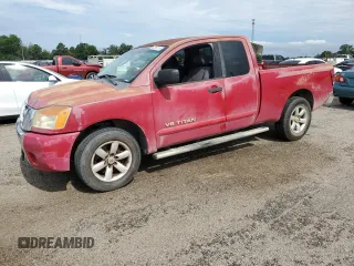 2008 Nissan Titan SE with VIN 1N6BA06A58N312106, listed as a Copart auction lot 62264115 with 214,183 mi miles and Salvage title. Bid and sale history available at DreamBid. Image 1.