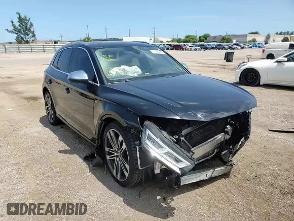 2018 Audi SQ5 Premium Plus with VIN WA1A4AFY6J2222926, listed as a Copart auction lot 51795383 with 64,658 mi miles. Bid and sale history available at carsss.com. Image 12.