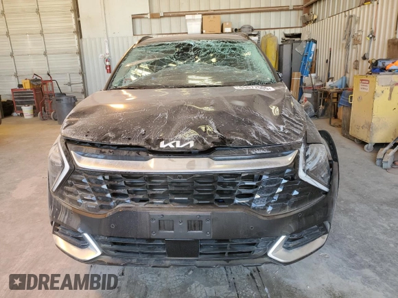 2025 Kia Sportage SX-Prestige z VIN 5XYK53DF1SG257403, wystawiony jako Copart lot #45672505 z przebiegiem 1 273 mil mil oraz Szkoda całkowita • Salvage title. Historia ofert i sprzedaży dostępna na DreamBid. Obrazek 5.