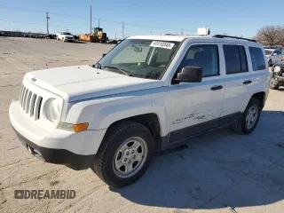 2015 Jeep Patriot Altitude Edition with VIN 1C4NJPBA9FD409813, listed as a Copart auction lot 47410345 with 177,676 mi miles and Salvage Title. Bid and sale history available at carsss.com. Image 1.