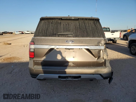 2019 Ford Expedition Platinum with VIN 1FMJU1MT7KEA30701, listed as a Copart auction lot 46797185 with 46,741 mi miles and Salvage Title. Bid and sale history available at carsss.com. Image 6.