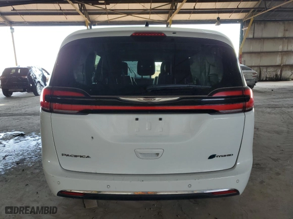 2023 Chrysler Pacifica Hybrid Touring L with VIN 2C4RC1L7XPR554353, listed as a Copart auction lot 89312525 with 41,951 mi miles and Non Repairable. Bid and sale history available at carsss.com. Image 6.