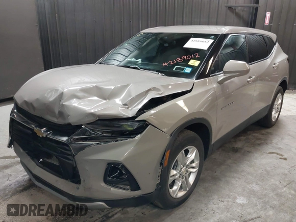 2021 Chevrolet Blazer LT с VIN 3GNKBHR4XMS587238, выставлен на аукционе IAAI как лот 42189012 с пробегом 36 661 миль миль и . История ставок и продаж доступна на DreamBid. Изображение 2.