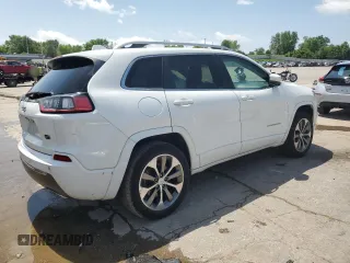 2019 Jeep Cherokee Overland with VIN 1C4PJMJN3KD123879, listed as a Copart auction lot 57650905 with 77,962 mi miles and Salvage title. Bid and sale history available at DreamBid. Image 3.