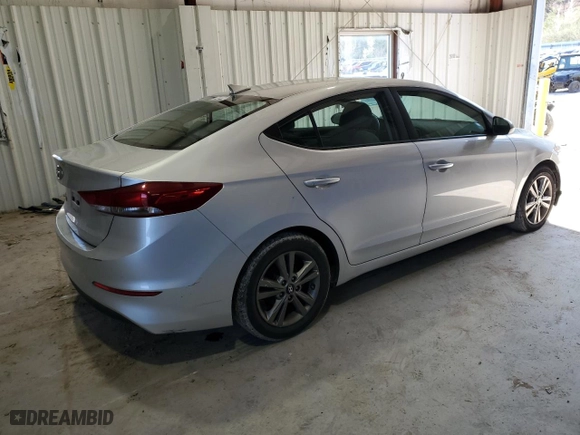 2018 Hyundai Elantra SEL with VIN 5NPD84LF7JH257193, listed as a Copart auction lot 51450485 with 151,849 mi miles and Clean Title. Bid and sale history available at carsss.com. Image 3.