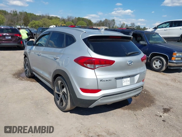 2018 Hyundai Tucson Sport with VIN KM8J33AL1JU817635, listed as a IAAI auction lot 41889913 with 78,255 mi miles. Bid and sale history available at carsss.com. Image 3.