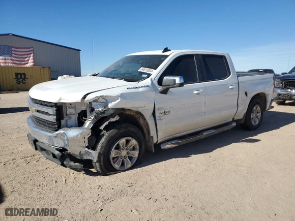 2019 Chevrolet Silverado 1500 LT with VIN 3GCPWCEK2KG280804, listed as a Copart auction lot 84615804 with 120,092 mi miles and Salvage Title. Bid and sale history available at carsss.com. Image 1.
