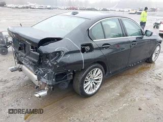 2024 BMW 3 Series 330i xDrive with VIN 3MW89FF07R8E30482, listed as a IAAI auction lot 41519279 with 11,544 mi miles. Bid and sale history available at carsss.com. Image 4.
