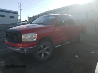 2007 Dodge 1500 SLT с VIN 1D7HU18P17S257767, выставлен на аукционе Copart как лот 60166965 с пробегом 242 309 миль миль и Списание • Salvage title. История ставок и продаж доступна на DreamBid. Изображение 1.