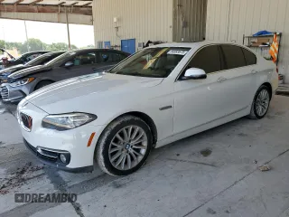 2015 BMW 5 Series 528i z VIN WBA5A5C59FD515178, wystawiony jako Copart lot #58083675 z przebiegiem 170 333 mil mil oraz Szkoda całkowita • Salvage title. Historia ofert i sprzedaży dostępna na DreamBid. Obrazek 1.