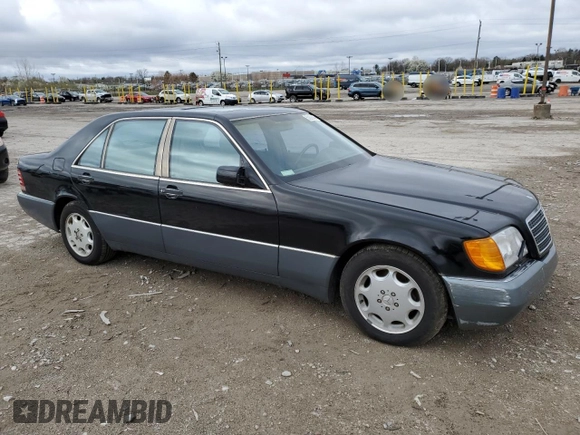 1994 Mercedes-Benz S with VIN WDBGA43E2RA161224, listed as a Copart auction lot 51299945 with 114,117 mi miles and Clean Title. Bid and sale history available at DreamBid. Image 4.