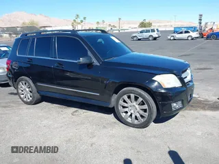 2010 Mercedes-Benz GLK 350 with VIN WDCGG5GB9AF497847, listed as a IAAI auction lot 41893164 with 186,285 mi miles and . Bid and sale history available at DreamBid. Image 1.