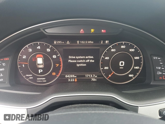2019 Audi Q7 z VIN WA1MAAF72KD003710, wystawiony jako Copart lot #60320735 z przebiegiem 64 269 mil mil oraz Szkoda całkowita • Salvage title. Historia ofert i sprzedaży dostępna na DreamBid. Obrazek 9.