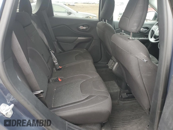 2019 Jeep Cherokee Latitude with VIN 1C4PJLCB9KD412004, listed as a Copart auction lot 61642015 with 121,336 mi miles and Salvage title. Bid and sale history available at DreamBid. Image 10.