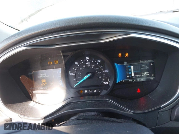 2019 Ford Fusion SEL with VIN 3FA6P0MU6KR252797, listed as a IAAI auction lot 41994504 with 106,029 mi miles and . Bid and sale history available at DreamBid. Image 7.