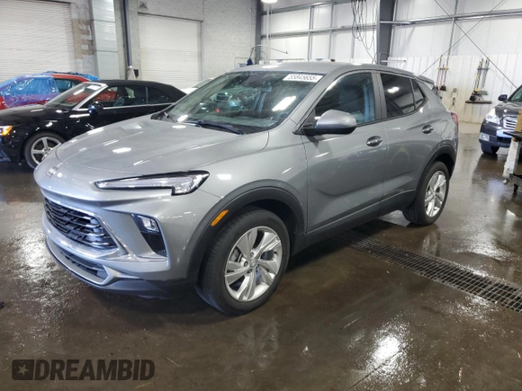 2024 Buick Encore GX Preferred with VIN KL4AMBS26RB009705, listed as a Copart auction lot 55845655 with 23,541 mi miles and Salvage title. Bid and sale history available at DreamBid. Image 1.