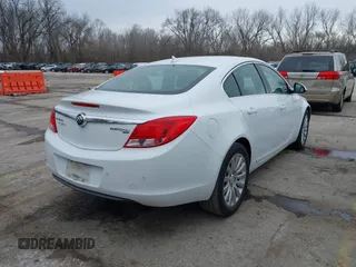 2011 Buick Regal CXL RL4 with VIN W04GS5EC2B1003708, listed as a IAAI auction lot 41724213 with 204,680 mi miles and . Bid and sale history available at DreamBid. Image 4.