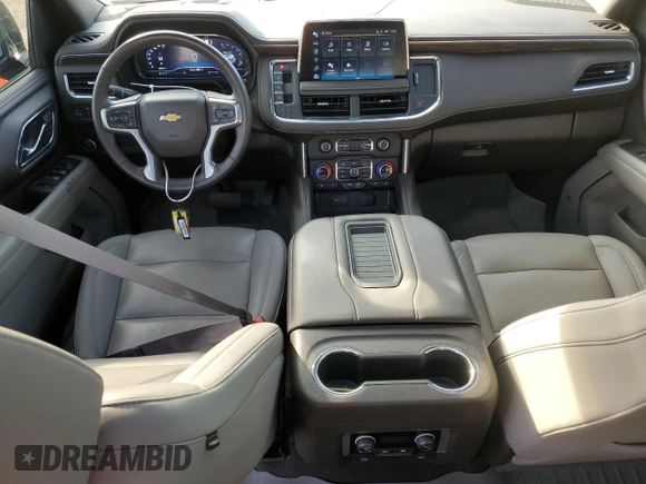 2022 Chevrolet Tahoe LT with VIN 1GNSCNKD3NR365179, listed as a Copart auction lot 82892144 with 53,447 mi miles and Salvage title. Bid and sale history available at DreamBid. Image 8.