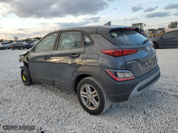 2023 Hyundai Kona SE with VIN KM8K22AB1PU019542, listed as a Copart auction lot 88978355 with 9,103 mi miles and Salvage Title. Bid and sale history available at carsss.com. Image 2.