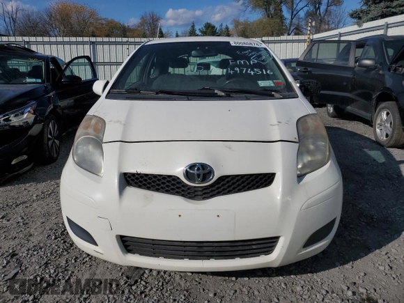 2011 Toyota Yaris with VIN JTDJT4K30B5331855, listed as a Copart auction lot 80080874 with 258,070 mi miles and Clean Title. Bid and sale history available at carsss.com. Image 5.