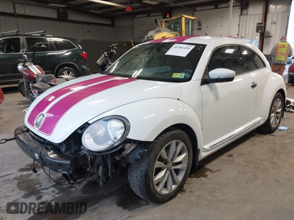 2017 Volkswagen Beetle 1.8T Fleet with VIN 3VWF17AT2HM629497, listed as a IAAI auction lot 41181493 with 68,564 mi miles. Bid and sale history available at carsss.com. Image 18.